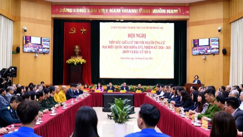 Komitmen Kandidat Majelis Nasional untuk Pembangunan Berkelanjutan di Hanoi