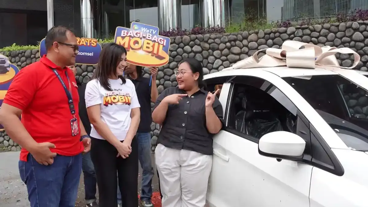 Patricia Menang Mobil dari Program Undian WeTV Berkat Kecintaannya pada Film Drama