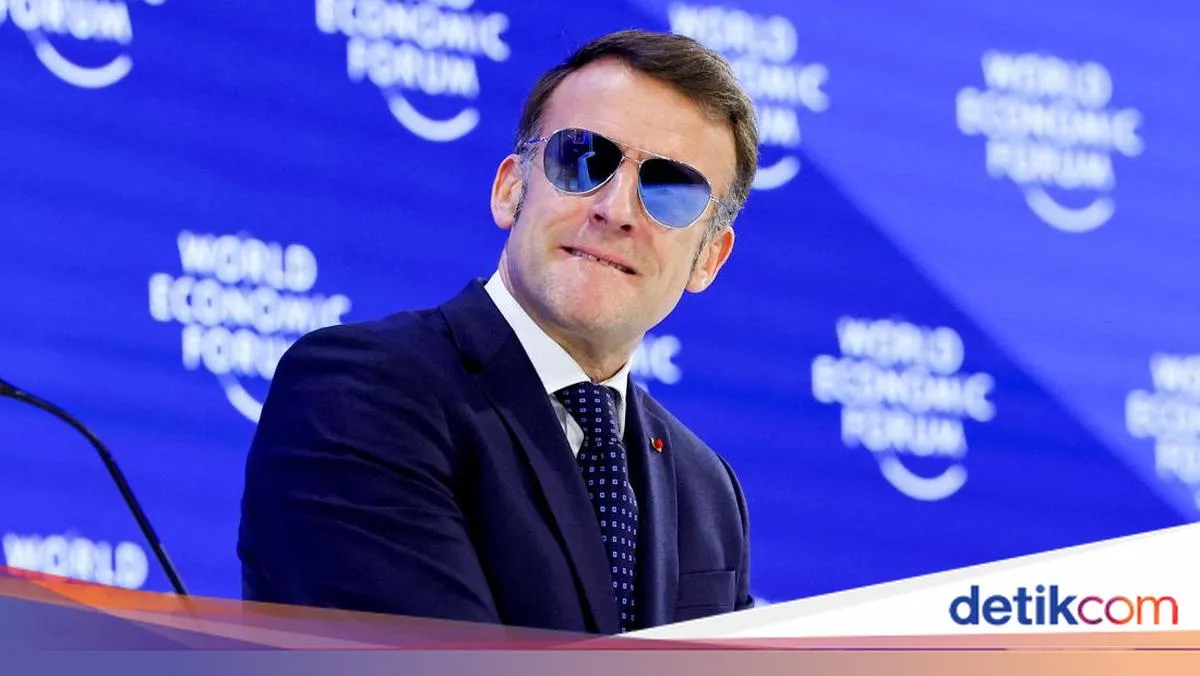 Macron Sebut Perang Ukraina Tiga Kali Kegagalan bagi Rusia