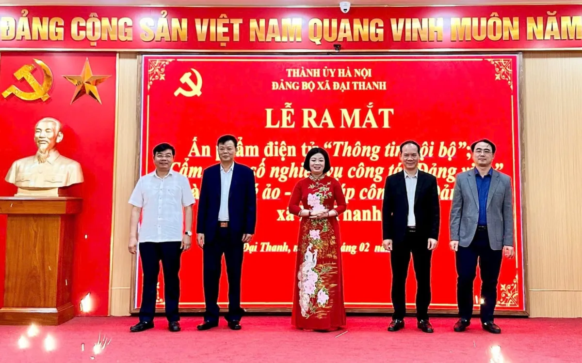 Komune Dai Thanh Luncurkan Produk Digital untuk Tingkatkan Kerja Partai