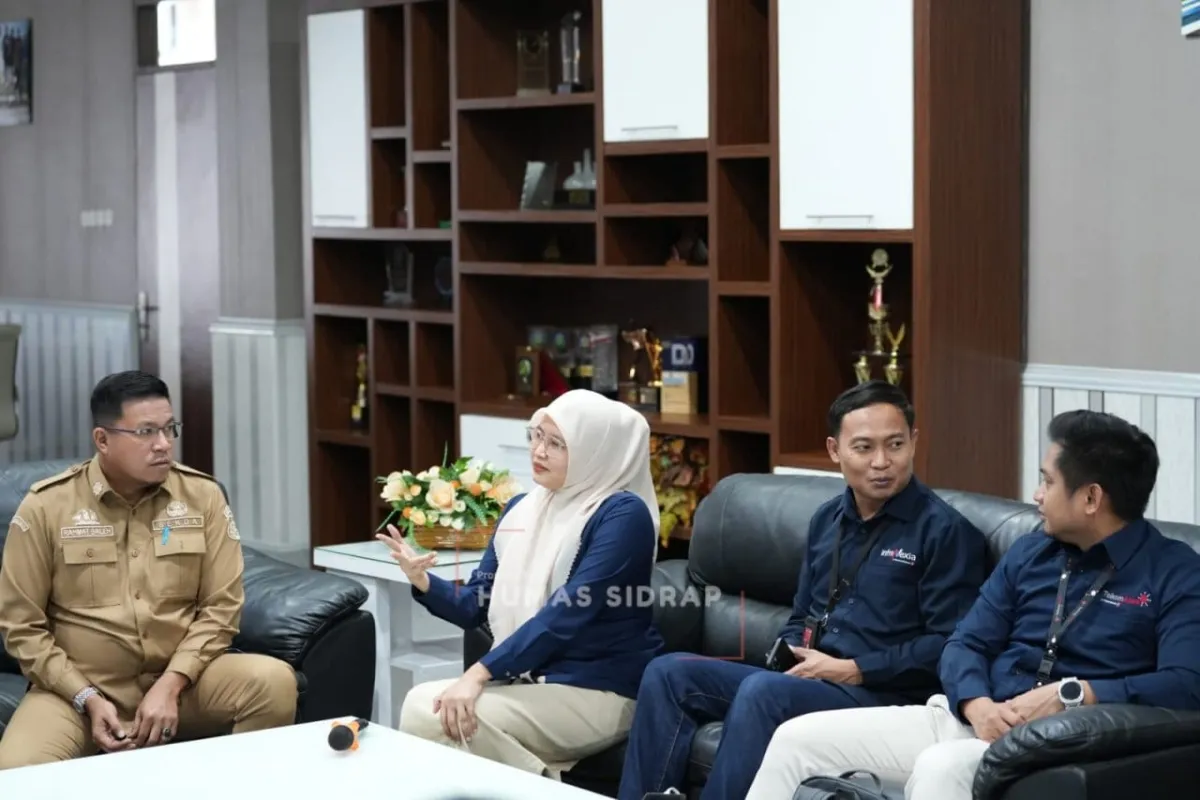 Pemkab Sidrap Adakan Rapat Koordinasi dengan PT Telkom Terkait Jaringan Kabel