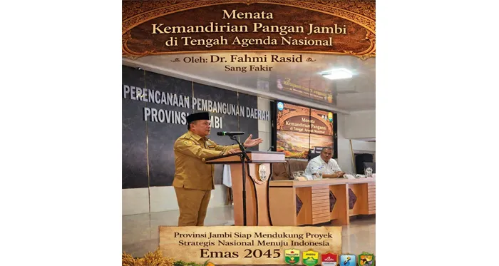 Provinsi Jambi Siap Menuju Kemandirian Pangan untuk Mewujudkan Indonesia Emas 2045