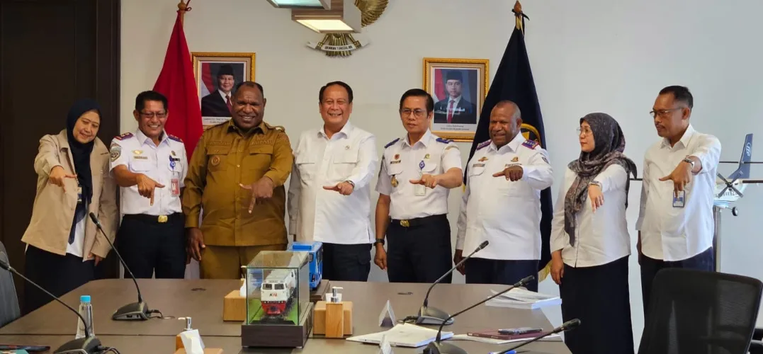 Bupati Jayawijaya Dorong Penguatan Konektivitas Transportasi dengan Kemenhub