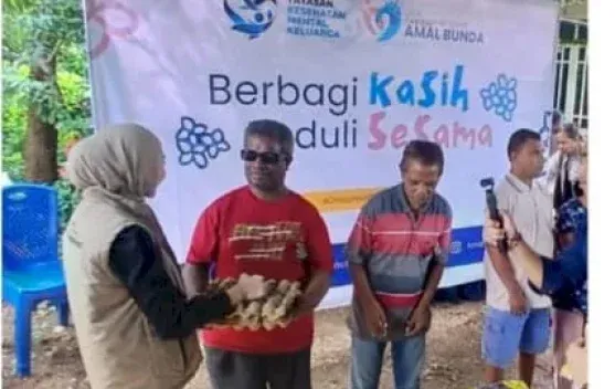 Yayasan Kesehatan Mental Gelar Bansos untuk Penyandang Disabilitas Tunanetra