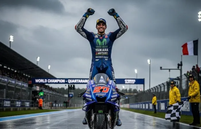 Fabio Quartararo Raih Gelar Juara Dunia MotoGP 2021 di Musim Penuh Tantangan