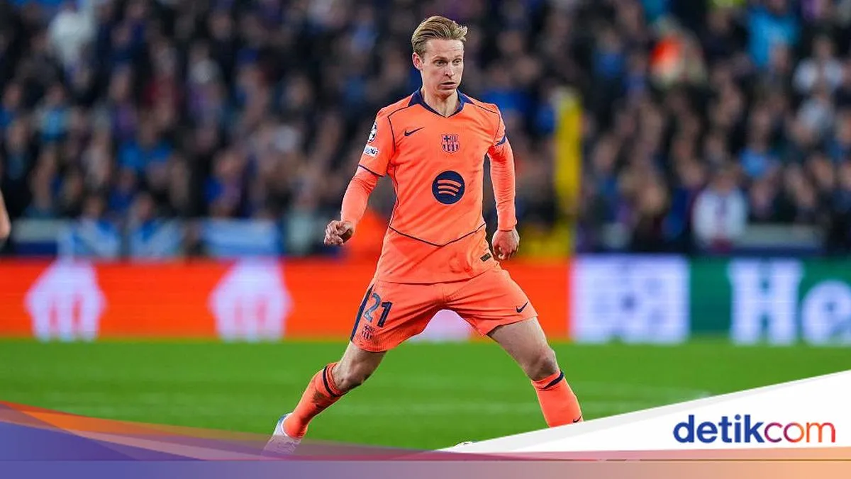 Frenkie De Jong Absen Enam Pekan Akibat Cedera Hamstring