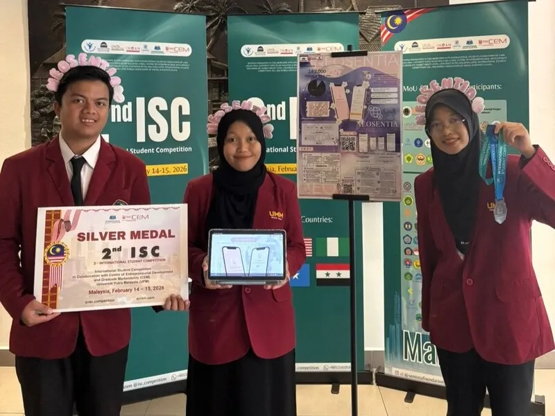 Mahasiswa UMM Raih Medali Perak dengan Inovasi Deteksi Risiko Kehamilan