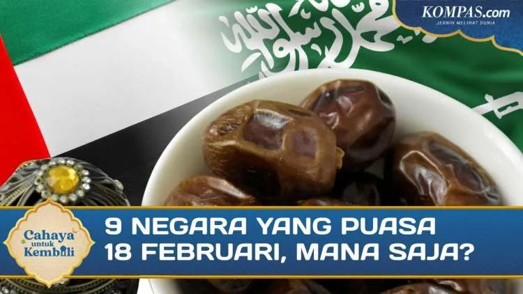Negara-Negara yang Memulai Puasa Ramadhan pada 18 Februari 2026