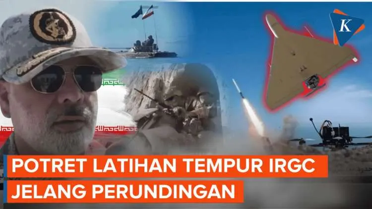 Garda Revolusi Iran Gelar Latihan Militer Jelang Pembicaraan Strategis
