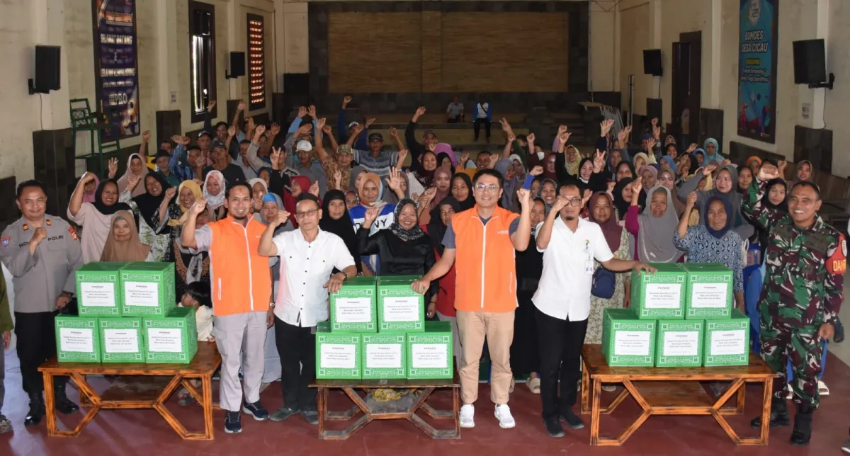 HTI Salurkan 1.125 Paket Sembako untuk Masyarakat Cikarang