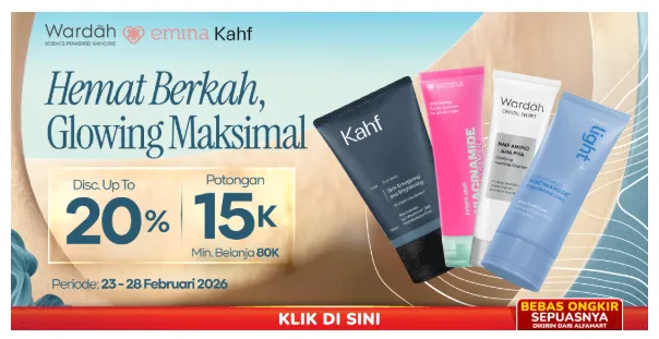 Promo Hemat Berkah Alfamart: Dapatkan Diskon 20% untuk Produk Kecantikan Saat Lebaran