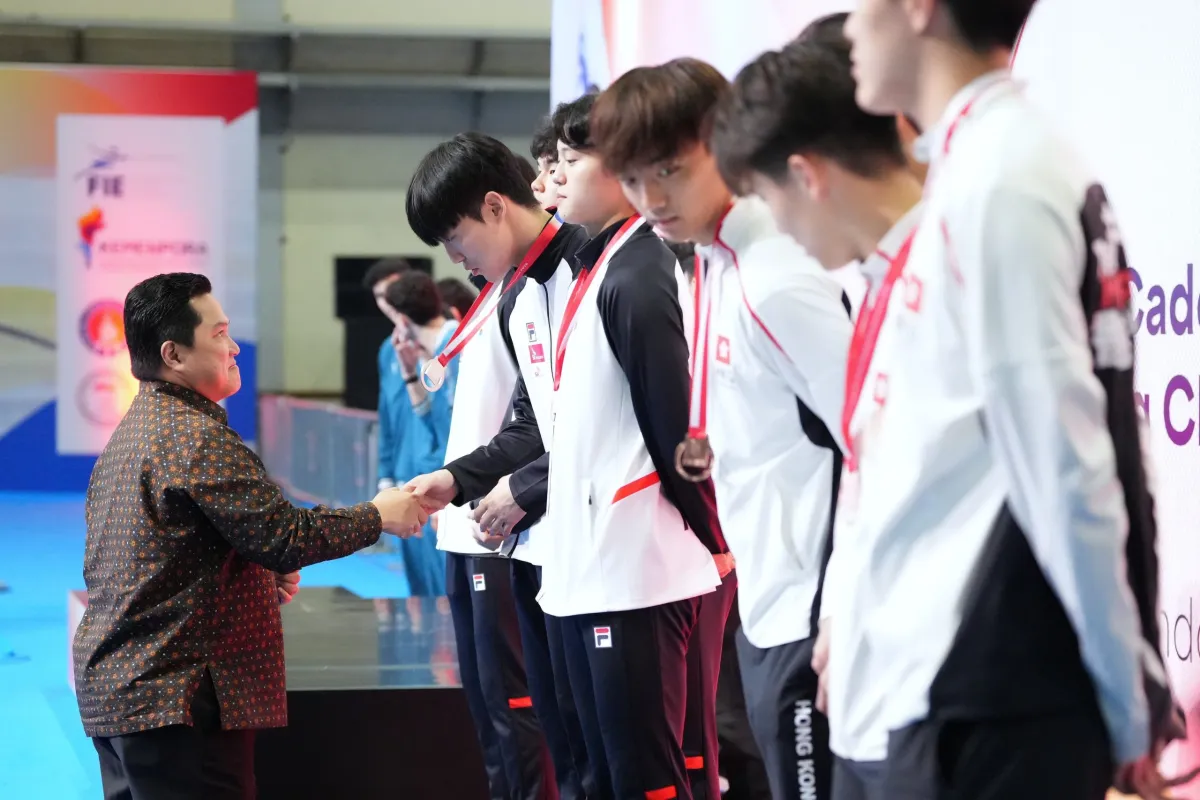 Menpora Erick Bangga Peringkat Anggar Indonesia Meningkat di Kejuaraan Asia 2026