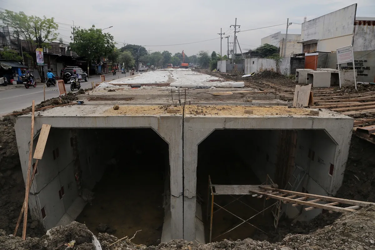 Proyek Drainase Surabaya 70% Selesai, Fokus Utama di Wilayah Benowo