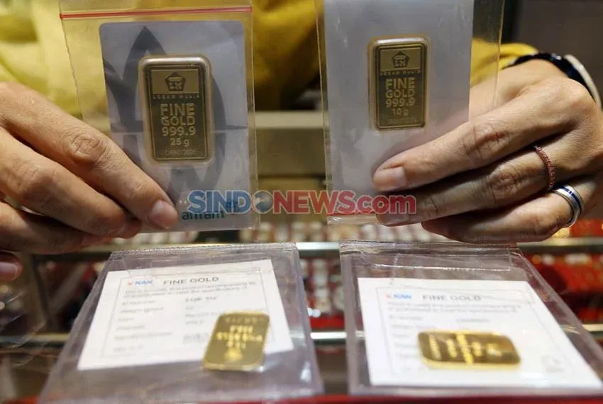 Harga Emas Antam Melonjak ke Rp3 Juta per Gram