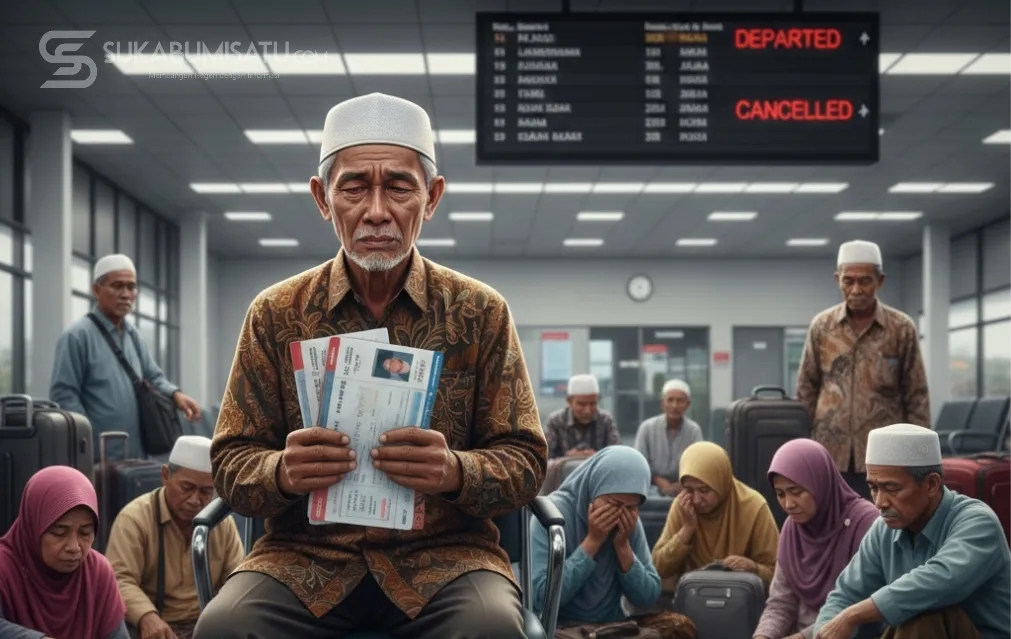 Travel Umrah di Sukabumi Tipu Jemaah dengan Dokumen Palsu