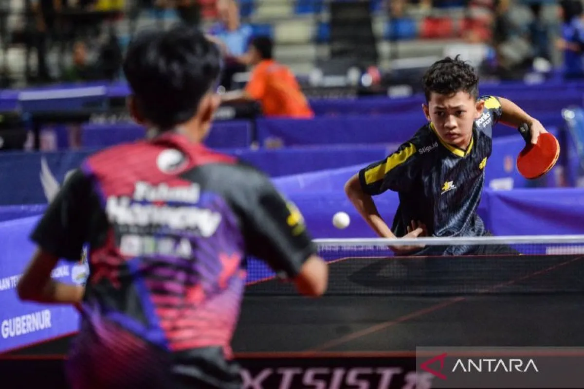Indonesia Raih Dua Medali Emas di Kejuaraan Tenis Meja Internasional Malaka