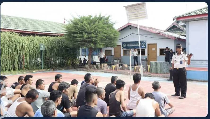 Lapas Tembilahan Perkuat Razia Jelang Ramadhan untuk Keamanan dan Ketertiban