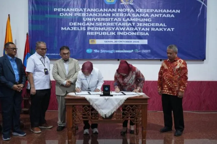 Unila dan MPR RI Sepakati Kerja Sama Penguatan Kajian Ketatanegaraan