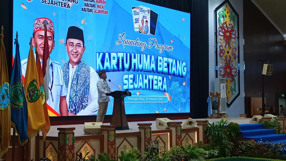 279 Ribu Keluarga di Kalteng Terima Kartu Huma Betang Sejahtera