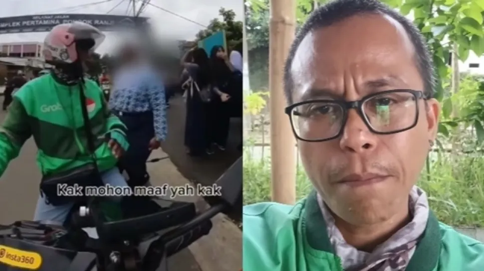 Driver Ojol Viral Tolak Penumpang Siswi, Netizen Soroti Body Shaming