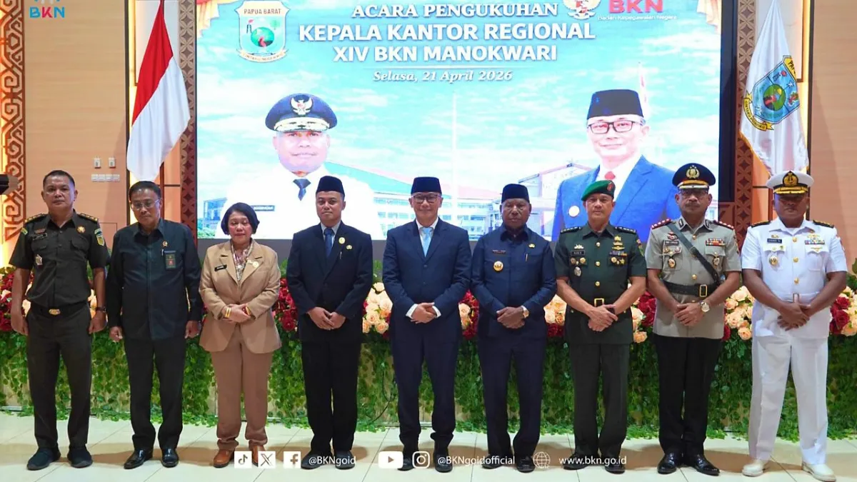 Kepala BKN Soroti Pentingnya Kolaborasi dalam Tata Kelola ASN di Papua Barat