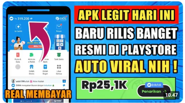 Aplikasi Penghasil Uang Terbaru 2026