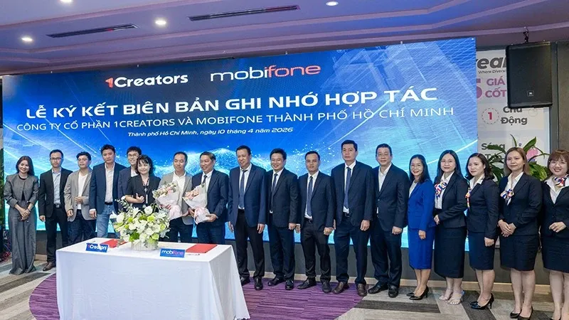 Kolaborasi MobiFone dan 1Creators Dorong Inovasi di Industri Budaya dan Hiburan Vietnam