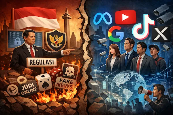 Ketegangan Regulasi antara Pemerintah Indonesia dan Platform Digital Global Meningkat