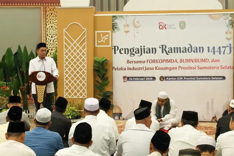 OJK dan Pemprov Sumsel Tingkatkan Ekosistem Keuangan Syariah di Safari Ramadan
