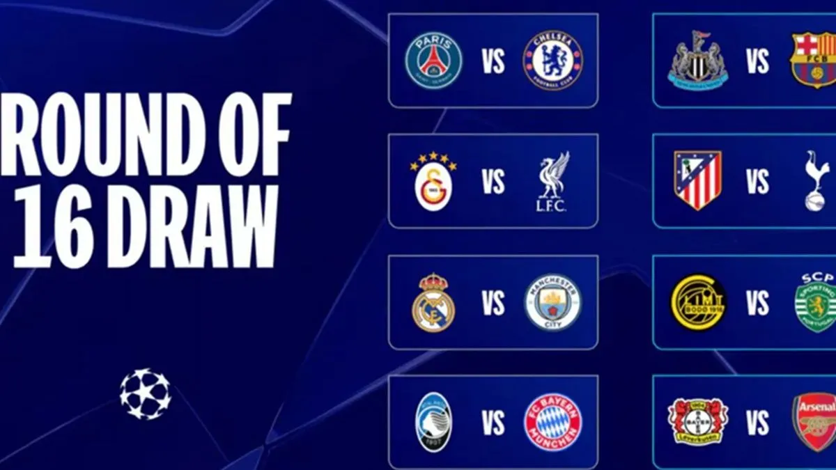 Drawing 16 Besar Liga Champions 2025/2026: Pertandingan Seru Menanti