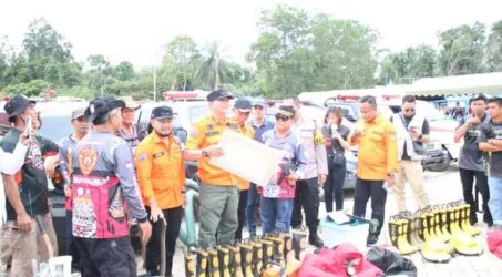 Bupati Bartim Kukuhkan Tim Reaksi Cepat untuk Tanggulangi Bencana