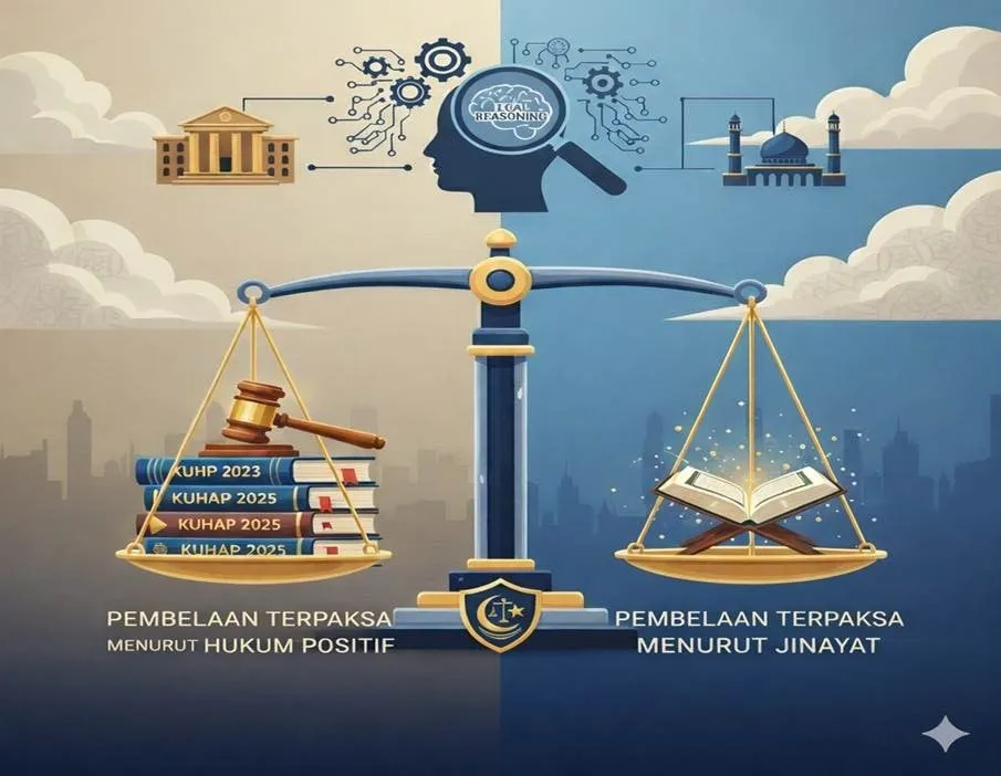 Integrasi Pembelaan Terpaksa dalam Hukum Pidana dan Jinayat di Indonesia