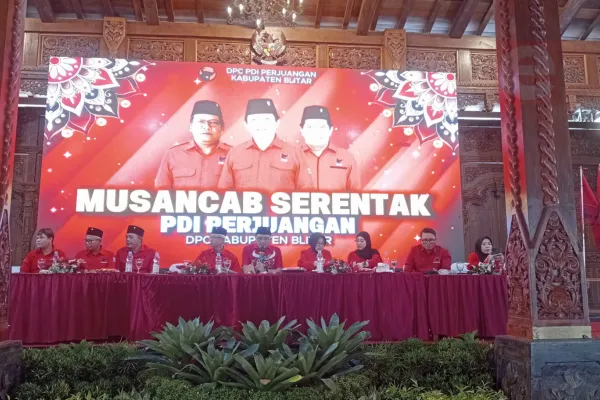 PDIP Kabupaten Blitar Gelar Musancab untuk Persiapan Pemilihan Bupati dan Penambahan Kursi Dewan