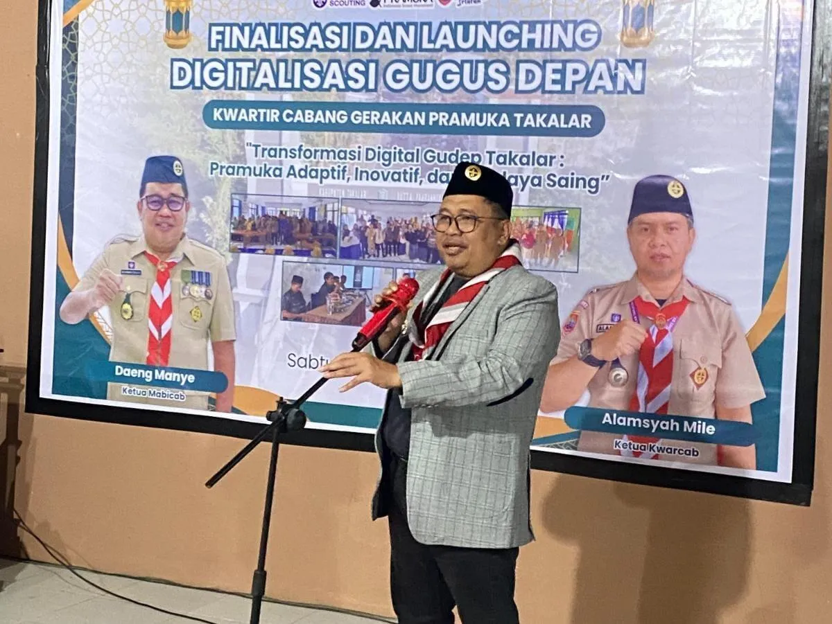 Pramuka Takalar Resmi Bertransformasi Menuju Era Digital