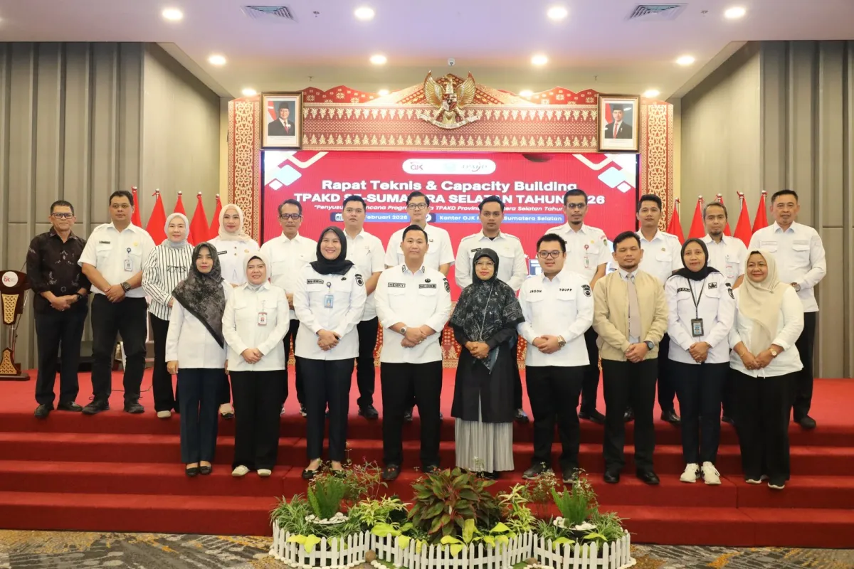 OJK dan Pemprov Sumsel Perkuat Akses Keuangan Melalui TPAKD 2026