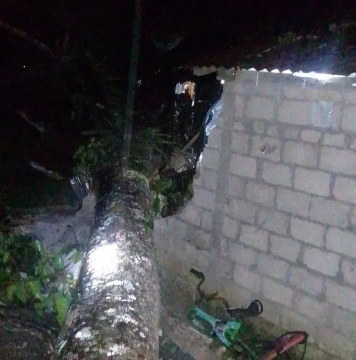 Angin Kencang Rusak Satu Rumah di Desa Lee, Morowali Utara