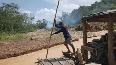 Desa Kapuk Terancam Bencana Akibat Aktivitas PETI, Kadus Diduga Terlibat