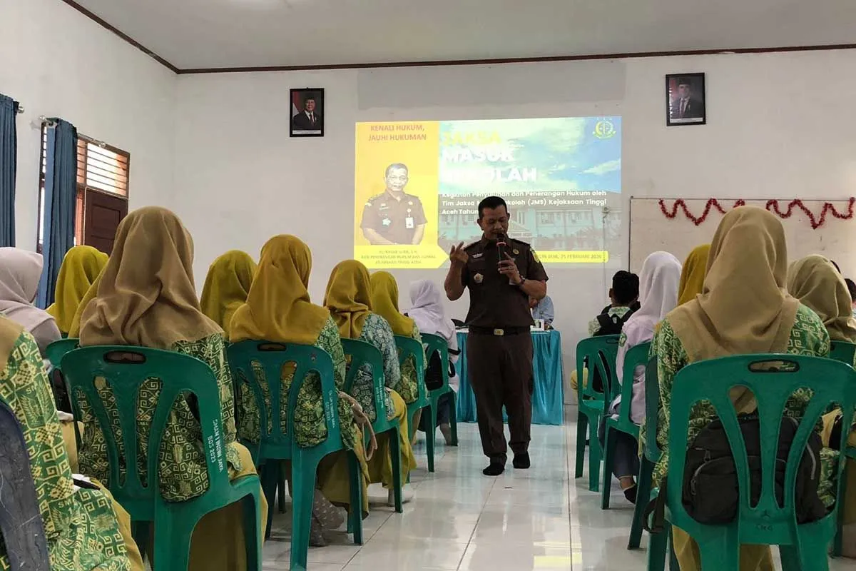 Kejati Aceh Luncurkan Program Edukasi Hukum untuk Pelajar SMA