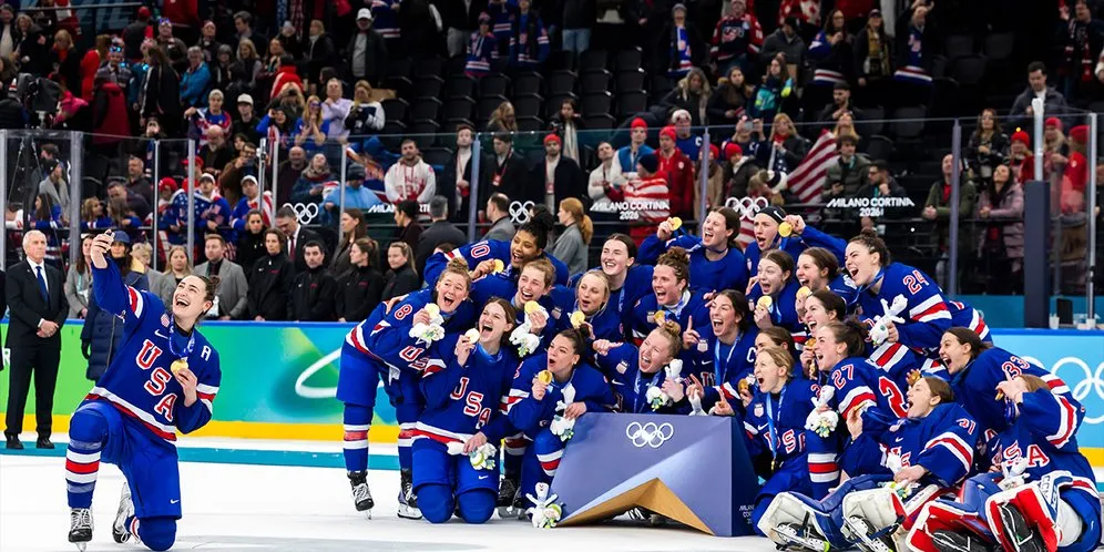 Tim AS Sukses Raih Emas di Hoki Es Putri dan Figure Skating Olimpiade Musim Dingin 2026