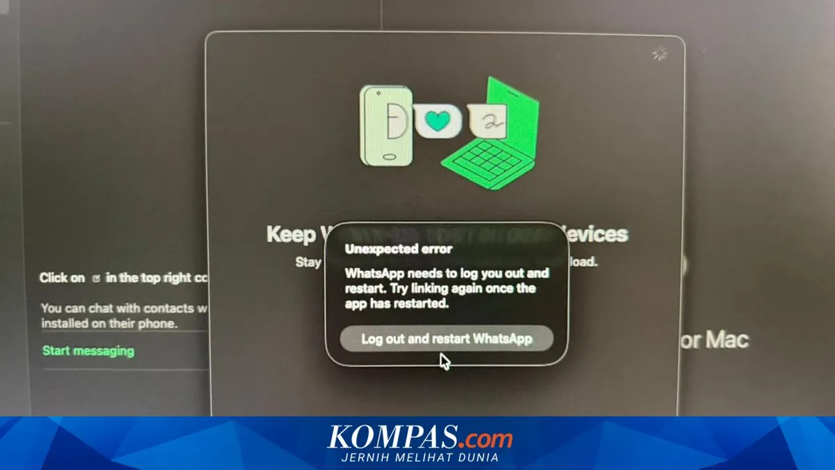 Pengguna iPhone Alami Kesulitan Login WhatsApp Web Hari Ini