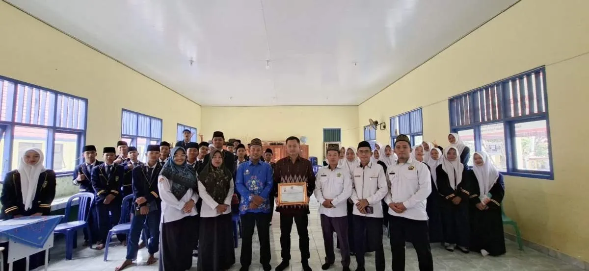 SMP Muhammadiyah 1 Negara Batin Gelar Program Bimbingan Remaja Usia Sekolah dari KUA
