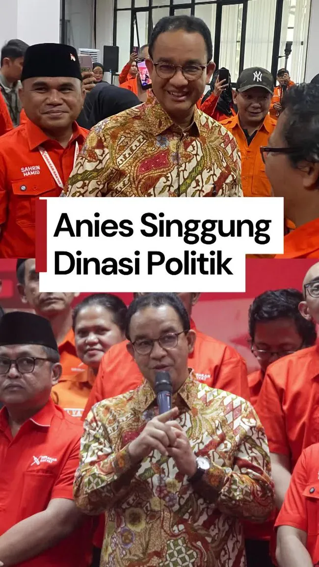 Anies Baswedan Tanggapi Gugatan Larangan Keluarga Pejabat Nyapres