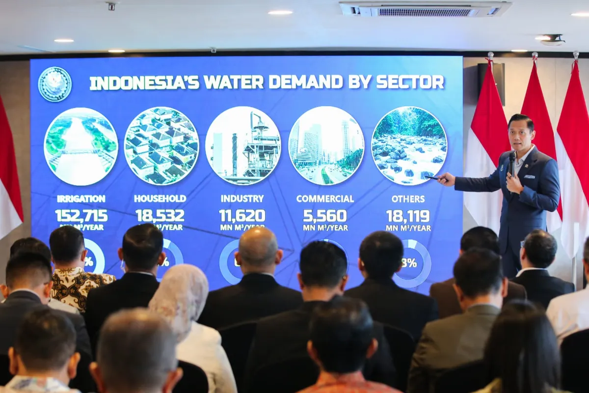 Menko AHY Dorong Ketahanan Air untuk Kemandirian Nasional