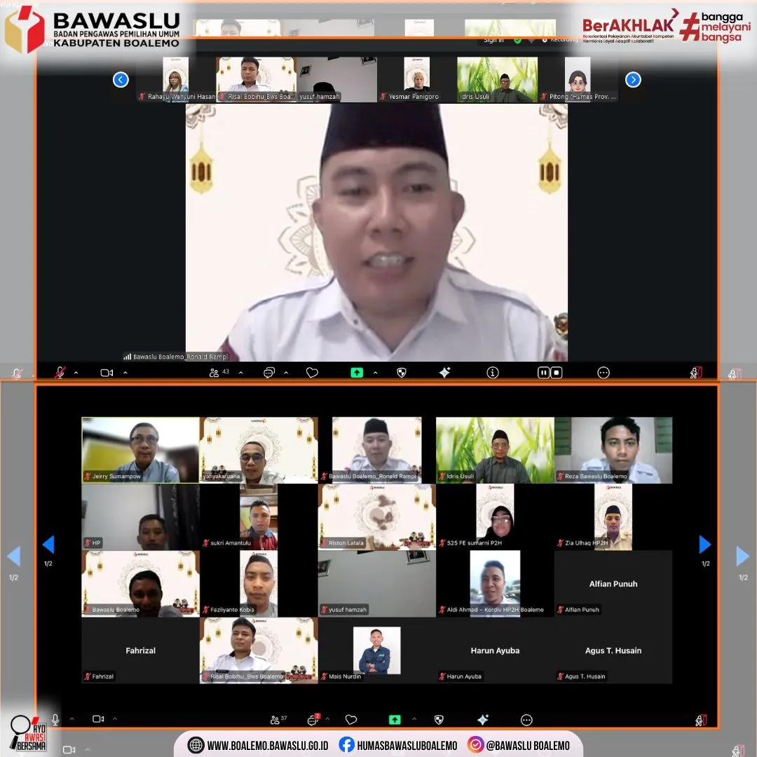 Ngabuburit Pengawasan Ramadhan Bawaslu Boalemo Perkuat Kolaborasi Demokrasi