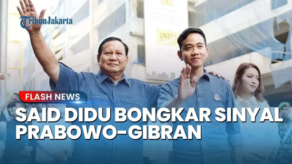 Said Didu: Prabowo Tak Berpikir Pilpres 2029, Kurang Puas dengan Gibran