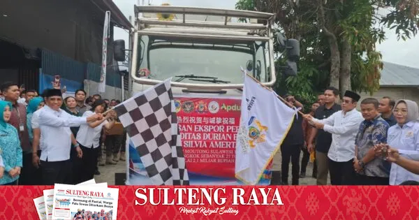 Durian Parigi Moutong Resmi Diekspor 27 Ton ke Tiongkok