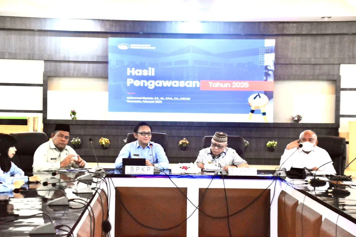 Evaluasi BPKP Dukung Perbaikan Manajemen Risiko Pemerintah Kabupaten Gorontalo