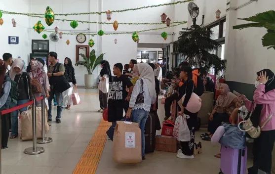 KAI Palembang Siapkan 65.560 Kursi untuk Mudik Lebaran 2026