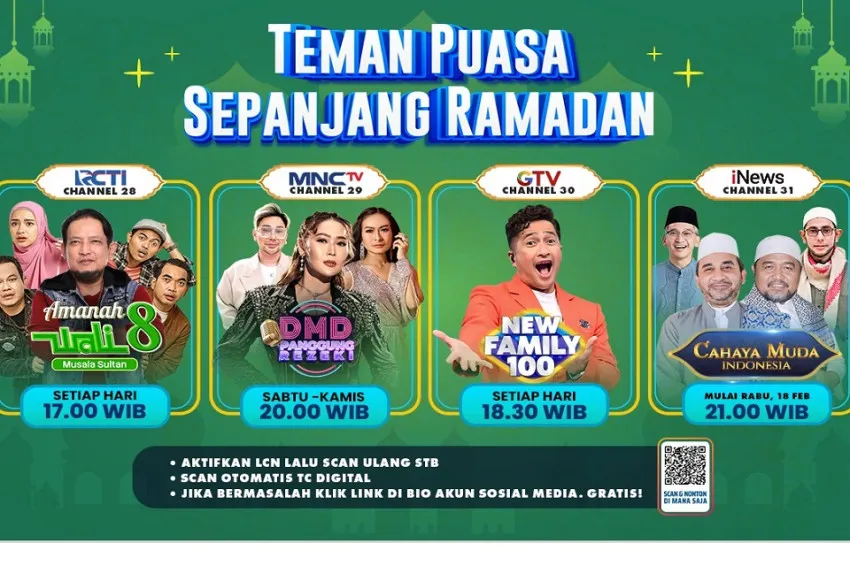 Program Spesial Ramadan Hadirkan Hiburan dan Ibadah untuk Keluarga Indonesia