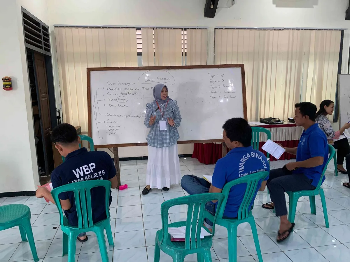 Lapas Arga Makmur Selenggarakan Pendidikan Kesetaraan untuk Warga Binaan